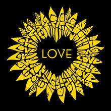 Load image into Gallery viewer, Sunflower Love - Women's Word Art T-Shirt