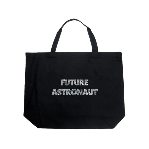 Future Astronaut - Large Word Art Tote Bag