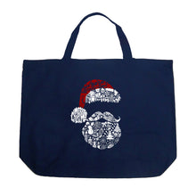 Load image into Gallery viewer, Santa Pics - Large Word Art Tote Bag