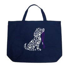 Load image into Gallery viewer, Dog Leash - Large Word Art Tote Bag