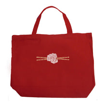 Load image into Gallery viewer, Drum Sticks - Large Word Art Tote Bag