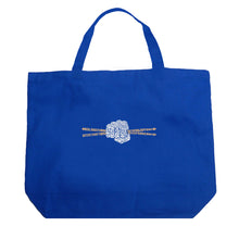 Load image into Gallery viewer, Drum Sticks - Large Word Art Tote Bag