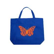 Load image into Gallery viewer, Butterfly - Large Word Art Tote Bag
