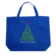 Load image into Gallery viewer, We Wish You A Merry Christmas - Large Word Art Tote Bag