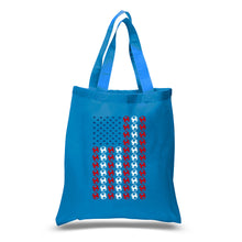 Load image into Gallery viewer, Soccer Flag - Small Word Art Tote Bag