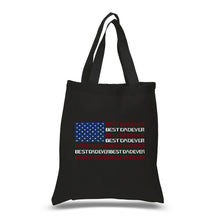 Load image into Gallery viewer, Best Dad Ever Flag - Small Word Art Tote Bag
