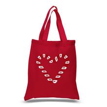 Load image into Gallery viewer, Candy Canes - Small Word Art Tote Bag