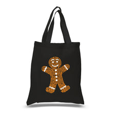 Load image into Gallery viewer, Gingerbread - Small Word Art Tote Bag