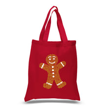 Load image into Gallery viewer, Gingerbread - Small Word Art Tote Bag