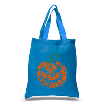 Load image into Gallery viewer, Halloween Pumpkin - Small Word Art Tote Bag