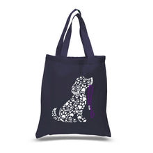 Load image into Gallery viewer, Dog Leash - Small Word Art Tote Bag