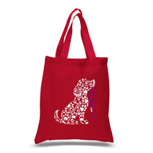 Load image into Gallery viewer, Dog Leash - Small Word Art Tote Bag