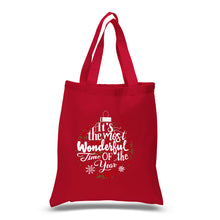 Load image into Gallery viewer, Christmas Ornament - Small Word Art Tote Bag