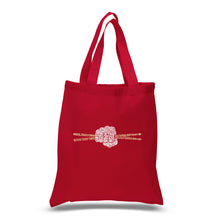 Load image into Gallery viewer, Drum Sticks - Small Word Art Tote Bag