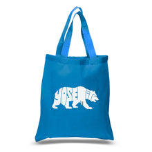 Load image into Gallery viewer, Yosemite Bear - Small Word Art Tote Bag