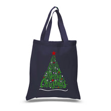 Load image into Gallery viewer, We Wish You A Merry Christmas - Small Word Art Tote Bag