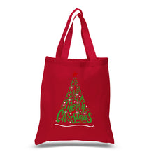 Load image into Gallery viewer, We Wish You A Merry Christmas - Small Word Art Tote Bag