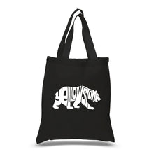 Load image into Gallery viewer, Yellowstone Bear - Small Word Art Tote Bag