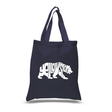 Load image into Gallery viewer, Yellowstone Bear - Small Word Art Tote Bag