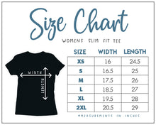 Load image into Gallery viewer, Women&#39;s Word Art T-Shirt - July 4th Heart