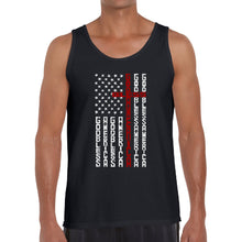 Load image into Gallery viewer, Cross Flag - Men's Word Art Tank Top