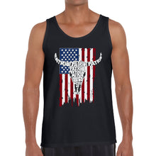 Load image into Gallery viewer, Patriot Flag - Men's Word Art Tank Top