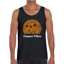 Load image into Gallery viewer, Summer Vibes - Men&#39;s Word Art Tank Top