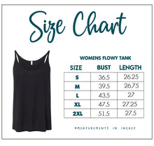 Load image into Gallery viewer, Santa Paws - Women's Premium Word Art Flowy Tank Top