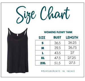 Cross Flag - Women's Premium Word Art Flowy Tank Top
