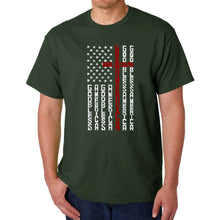 Load image into Gallery viewer, Cross Flag - Men's Word Art T-Shirt