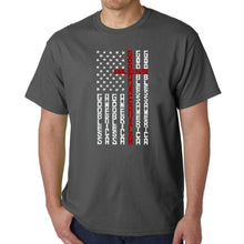 Load image into Gallery viewer, Cross Flag - Men's Word Art T-Shirt