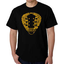 Load image into Gallery viewer, Guitar Pick Genres - Men's Word Art T-Shirt