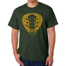 Load image into Gallery viewer, Guitar Pick Genres - Men's Word Art T-Shirt