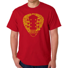 Load image into Gallery viewer, Guitar Pick Genres - Men's Word Art T-Shirt