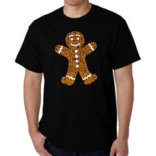 Load image into Gallery viewer, Gingerbread - Men's Word Art T-Shirt