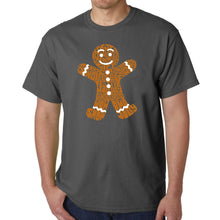 Load image into Gallery viewer, Gingerbread - Men's Word Art T-Shirt