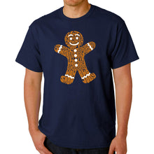 Load image into Gallery viewer, Gingerbread - Men's Word Art T-Shirt