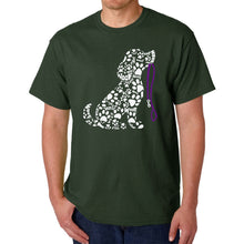 Load image into Gallery viewer, Dog Leash - Men's Word Art T-Shirt