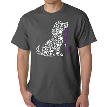 Load image into Gallery viewer, Dog Leash - Men's Word Art T-Shirt