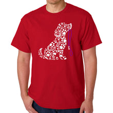 Load image into Gallery viewer, Dog Leash - Men's Word Art T-Shirt