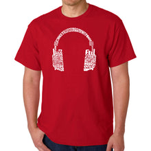 Load image into Gallery viewer, Mood Headphones - Men's Word Art T-Shirt