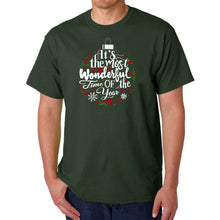 Load image into Gallery viewer, Christmas Ornament - Men's Word Art T-Shirt