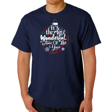 Load image into Gallery viewer, Christmas Ornament - Men's Word Art T-Shirt