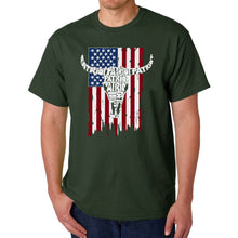 Load image into Gallery viewer, Patriot Flag - Men's Word Art T-Shirt