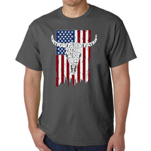Load image into Gallery viewer, Patriot Flag - Men's Word Art T-Shirt
