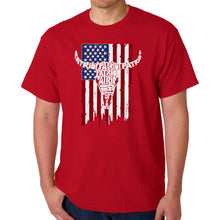 Load image into Gallery viewer, Patriot Flag - Men's Word Art T-Shirt