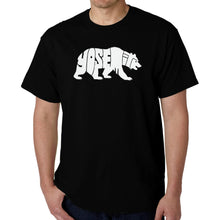 Load image into Gallery viewer, Yosemite Bear - Men's Word Art T-Shirt