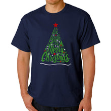 Load image into Gallery viewer, We Wish You A Merry Christmas - Men's Word Art T-Shirt