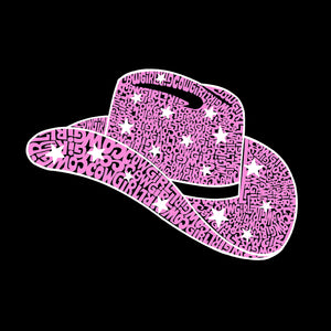 Cowgirl Hat - Women's Plus Size Word Art Tank Top