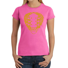 Load image into Gallery viewer, Guitar Pick Genres - Women's Word Art T-Shirt